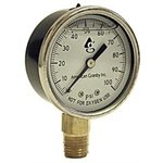 1 / 4" X 2" 100# NO-LEAD LIQUID FILL BM 